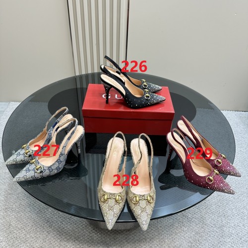Women heel shoes, heel 4.5cm/8cm, size 35-42, SS70-226-229