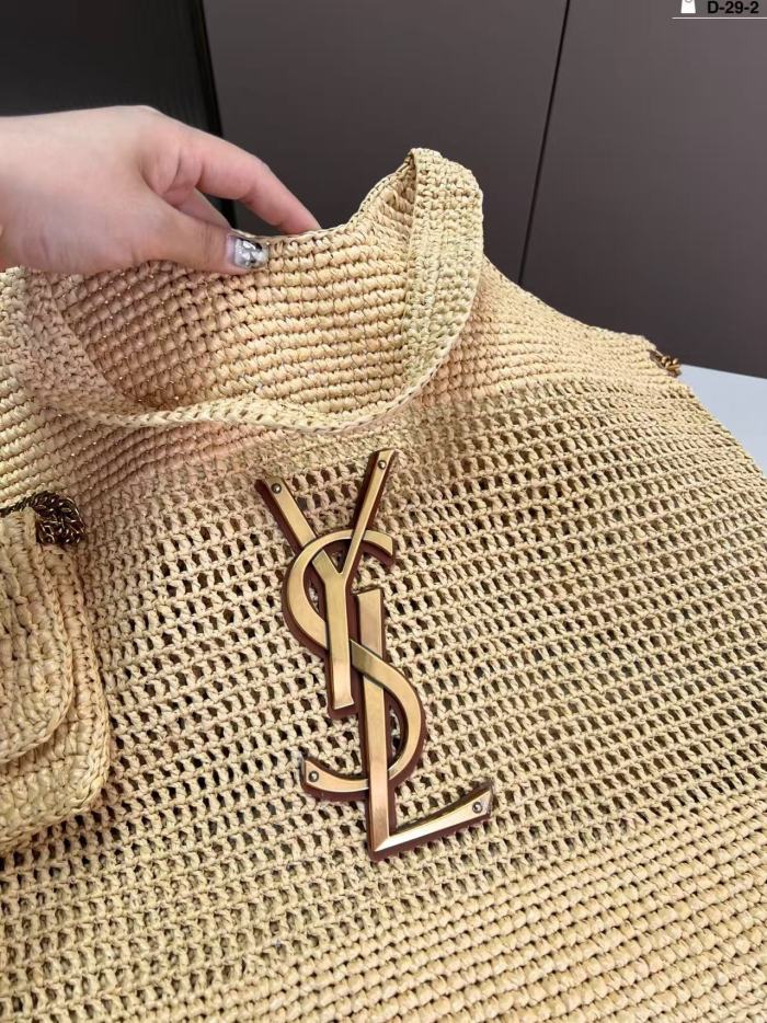 Straw TOTE  bag ,5A , size 44*46cm,no box,  B110-287