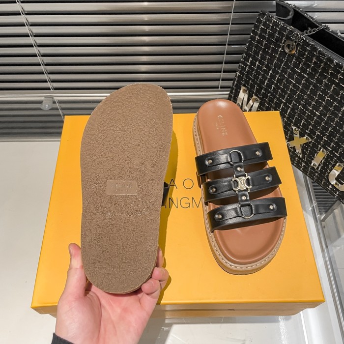 Women flat slipper shoes,  size 35-40, SS60-3063-3065
