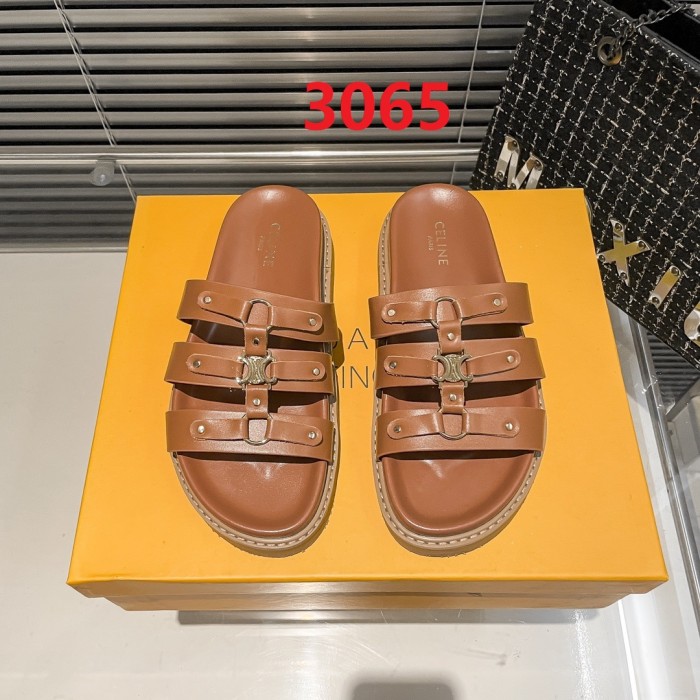 Women flat slipper shoes,  size 35-40, SS60-3063-3065