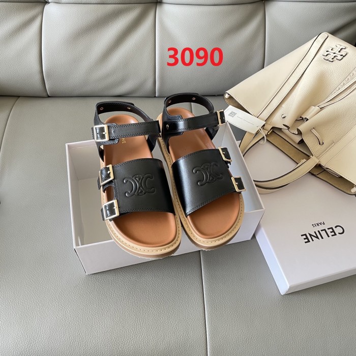 Women flat slipper shoes,  size 35-42, SS60-3088-3090