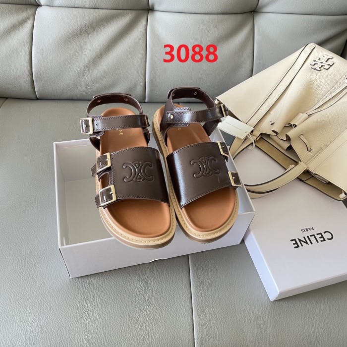 Women flat slipper shoes,  size 35-42, SS60-3088-3090
