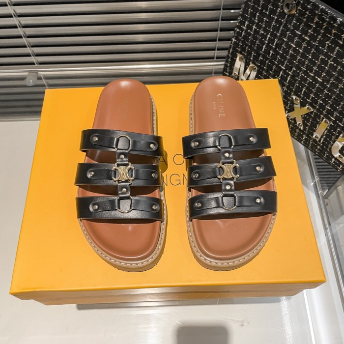 Women flat slipper shoes,  size 35-40, SS60-3063-3065