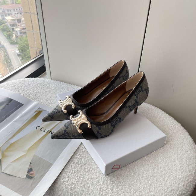 Women heel shoes,heel 6cm,size 34-42, SS60-3153