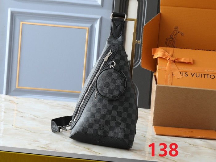 Split leather bag ,4A ,size 20x42x6cm,no box,  B68-138-141