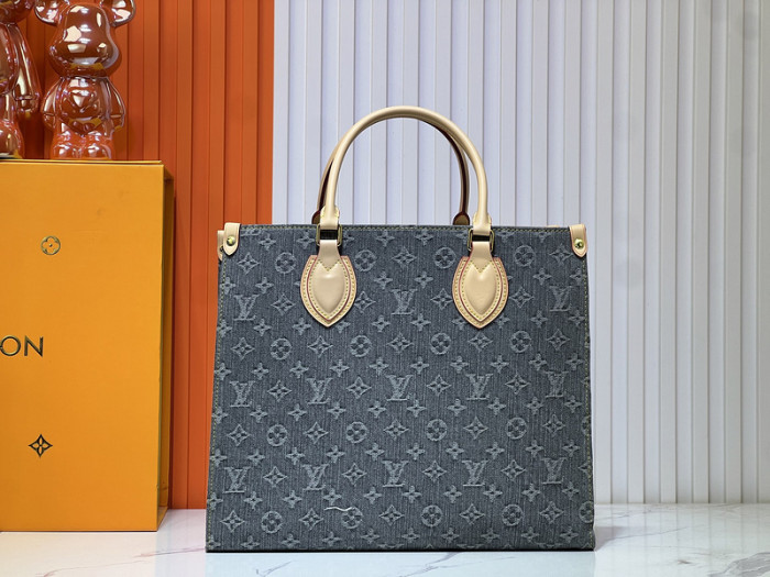 Split leather canvas bag ,4A ,size 35x27x14cm,no box,  B80-97
