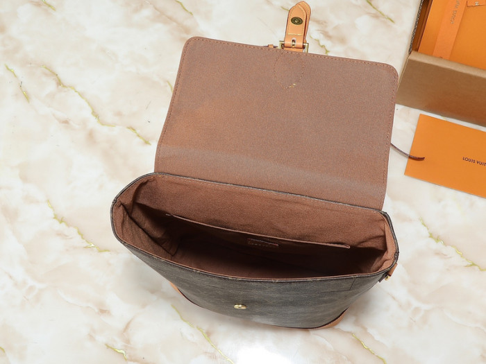 Split leather bag ,4A ,size 24x32x9cm,no box,  B80-90