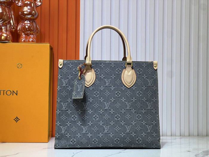 Split leather canvas bag ,4A ,size 35x27x14cm,no box,  B80-97