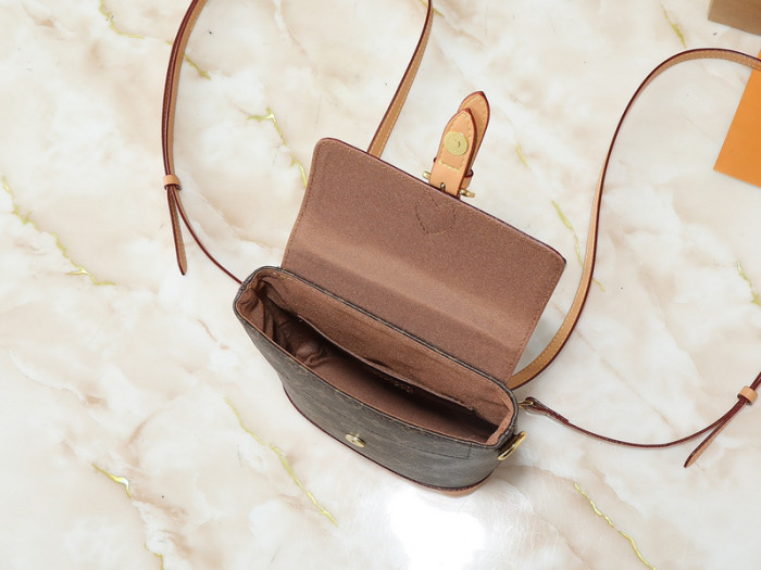 Split leather bag ,4A ,size 17x23x8cm,no box,  B80-89