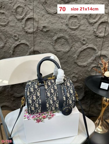 Split leather canvas bag ,4A ,no box,  B80-70-71