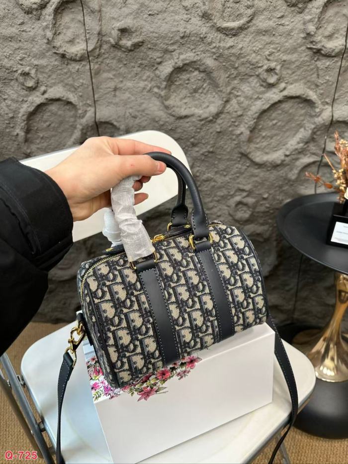 Split leather canvas bag ,4A ,no box,  B80-70-71