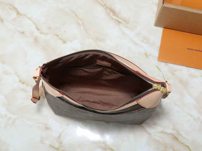 Split leather bag ,4A ,size 26x29x7cm/31.5x33x5.5cm,no box,  B80-140