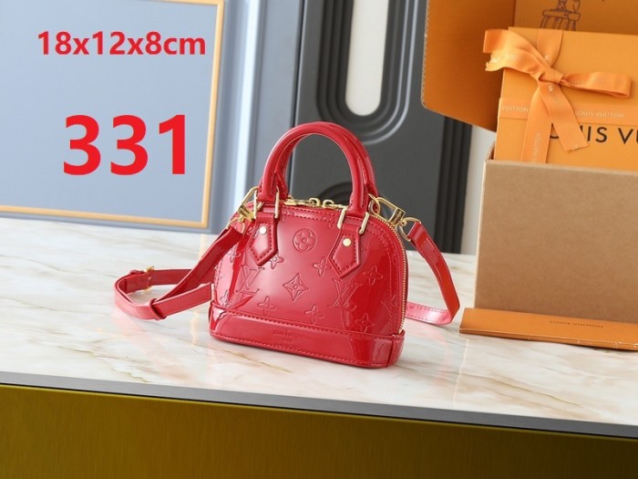 Split leather bag ,4A ,size 18x12x8cm/25x19x11cm,no box,  B75-329-338