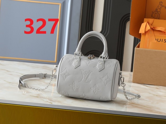 Split leather bag ,4A ,size 20.5x13.5x12cm,no box,  B75-326-327