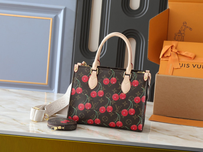 Split leather bag ,4A ,size 25x19x11.5cm/34x26x13cm,no box,  B75-306-309