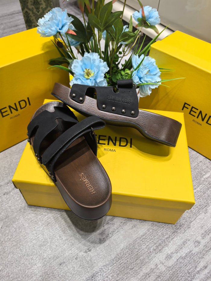 Women flat slipper shoes,  size 35-42, SS50-312
