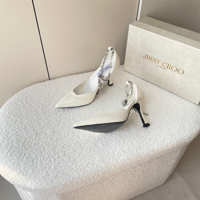 Women heel shoes, heel 8.5cm,  size 35-40, SS60-449