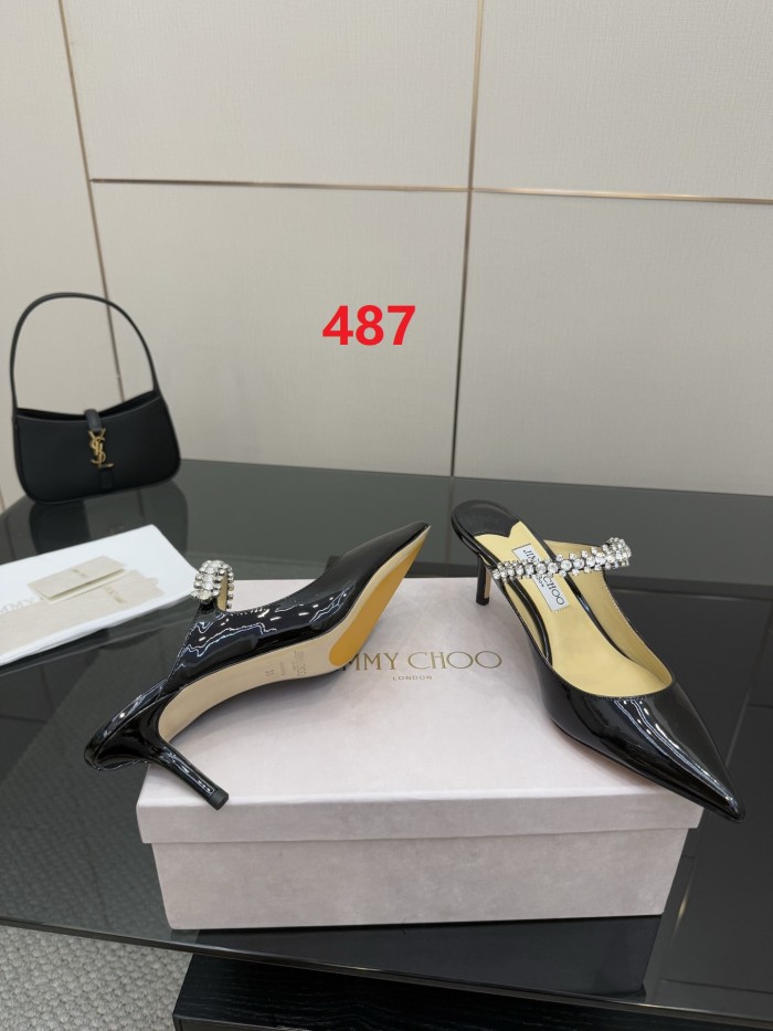 Women heel shoes, heel 6.5cm,  size 35-41, SS60-487