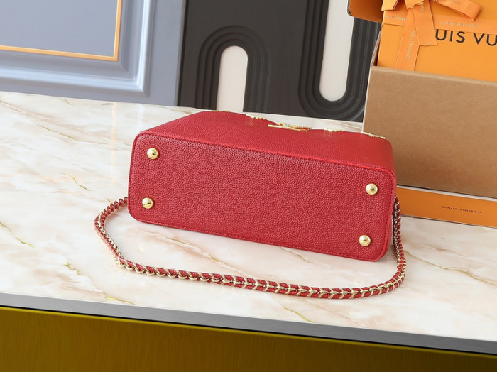 Split leather bag ,4A ,size 21x14x8cm/27x17.3x9cm/31.5x20x11cm,no box,  B98-117-120