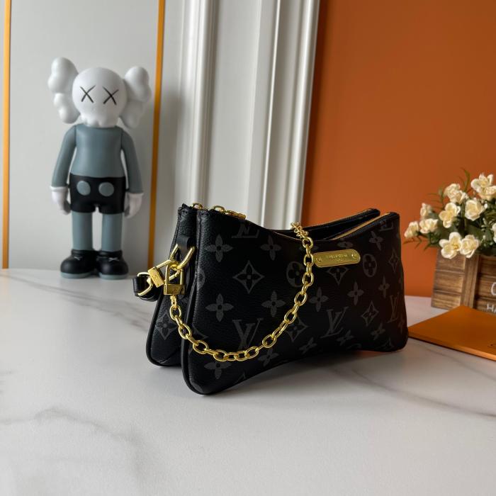 Split leather bag ,5A ,size 24.5x13.5x6.5cm,no box,  B88-277