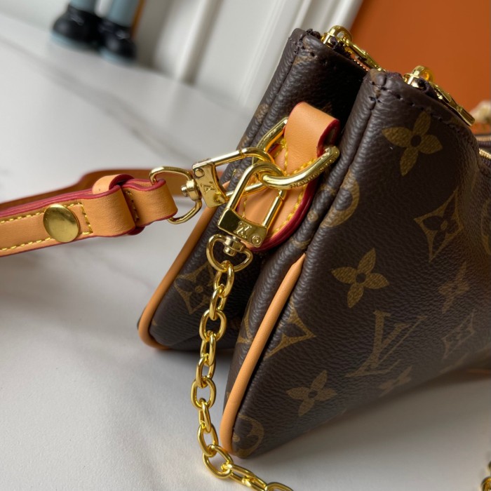 Split leather bag ,5A ,size 24.5x13.5x6.5cm,no box,  B88-276
