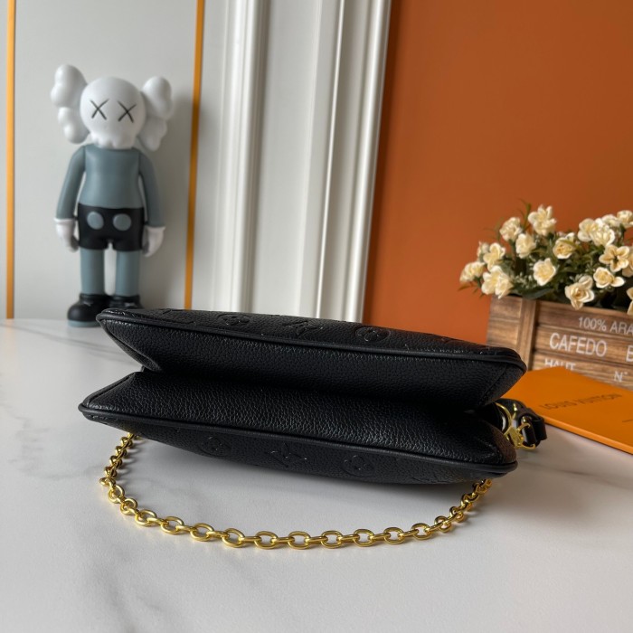 Split leather bag ,5A ,size 24.5x13.5x6.5cm,no box,  B88-278