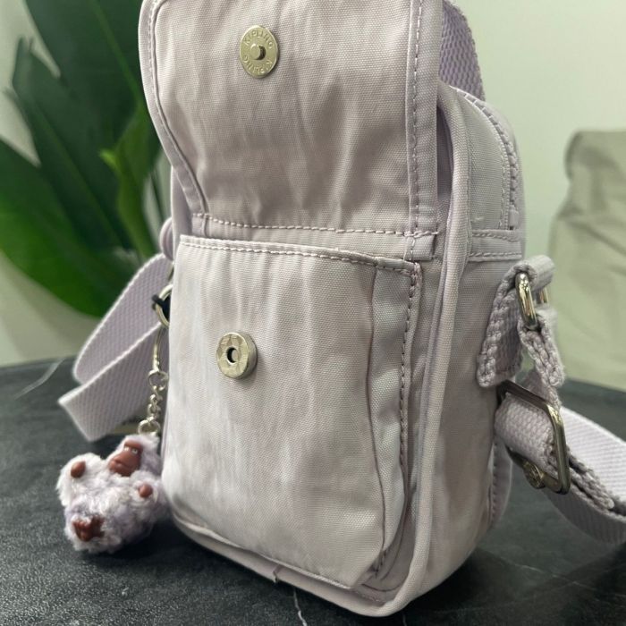 Nylon canvas Single-shoulder bag, crossbody bag，Size 18*12*6.5cm.B50-110-122