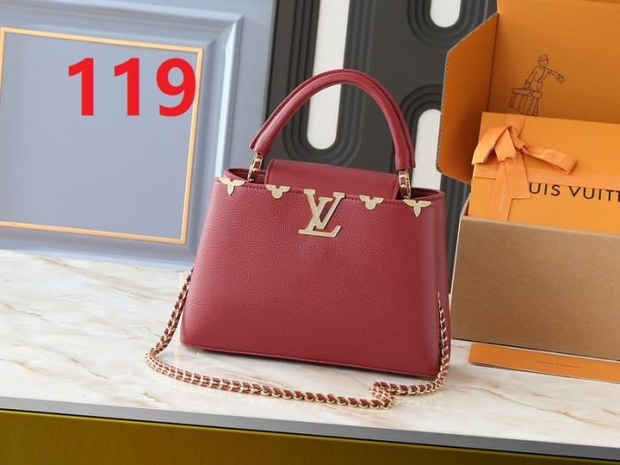 Split leather bag ,4A ,size 21x14x8cm/27x17.3x9cm/31.5x20x11cm,no box,  B98-117-120