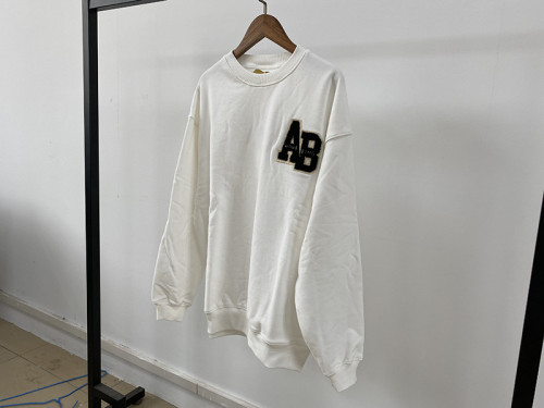 Women's fashion embroidered crew neck loose hoodie clothes, S-M-L,CL78-146
