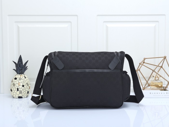 Canvas and split leather baby diaper bag + nursing bottle bag+ cushion, AAA, no box,diaper bag size  42x30x15cm,B98-121