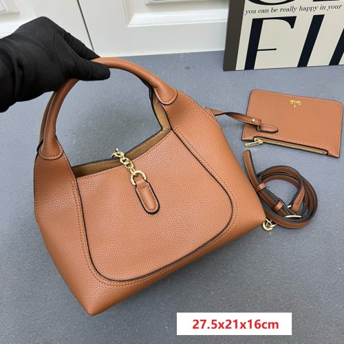 Leather bag ,5A ,size 27.5x21x16cm,no box,  B110-333