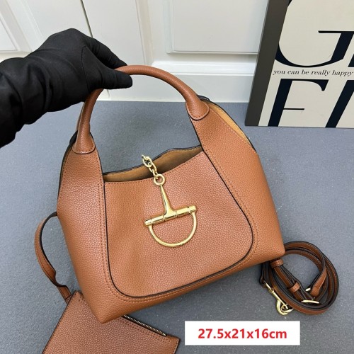 Leather bag ,5A ,size 27.5x21x16cm,no box,  B110-333