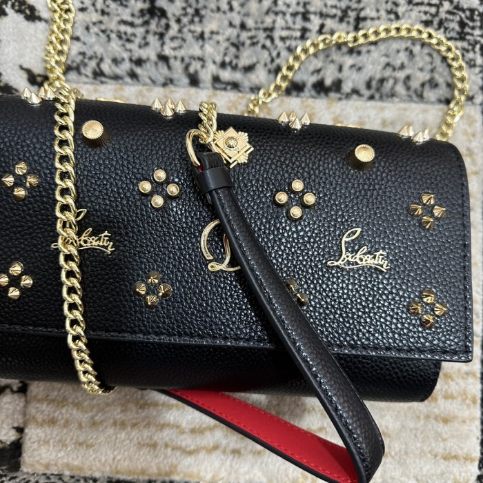 Leather bag ,5A ,size 23.5x6x14cm,with box,  B110-336