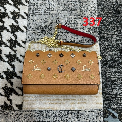 Leather bag ,5A ,size 23.5x6x14cm,with box,  B110-337