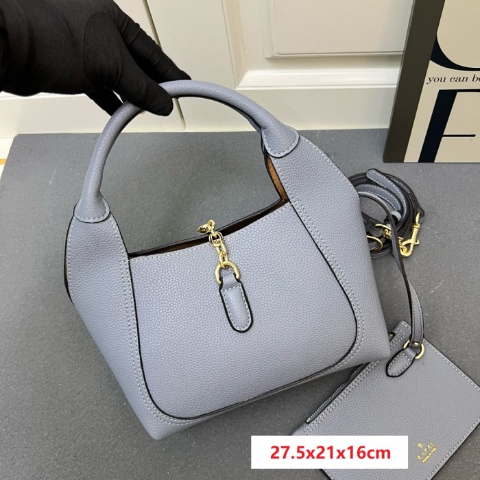 Leather bag ,5A ,size 27.5x21x16cm,no box,  B110-327