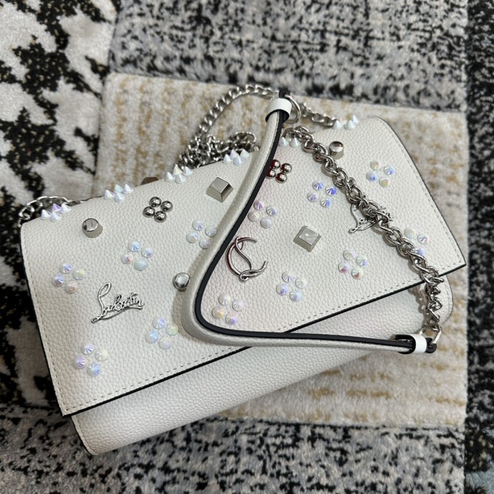 Leather bag ,5A ,size 23.5x6x14cm,with box,  B110-338