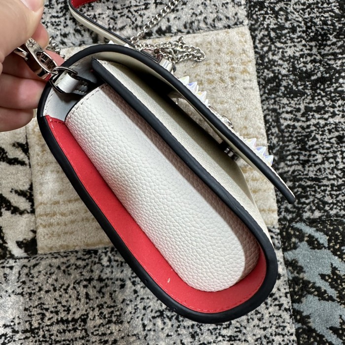 Leather bag ,5A ,size 23.5x6x14cm,with box,  B110-338