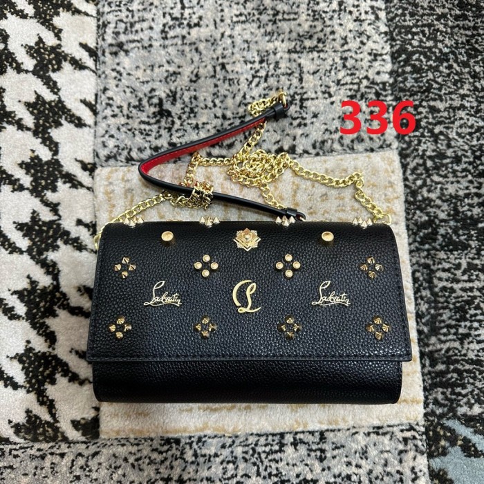 Leather bag ,5A ,size 23.5x6x14cm,with box,  B110-336