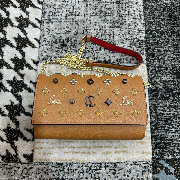 Leather bag ,5A ,size 23.5x6x14cm,with box,  B110-337