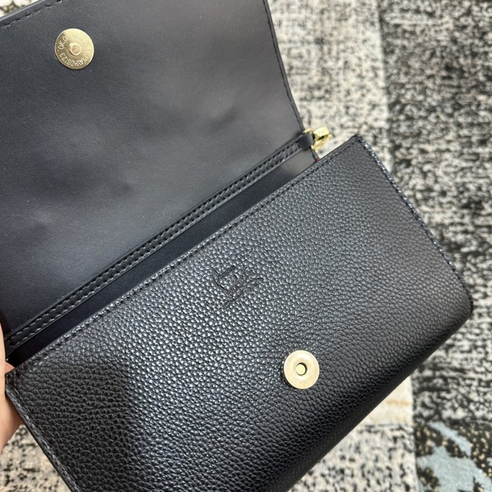 Leather bag ,5A ,size 23.5x6x14cm,with box,  B110-336