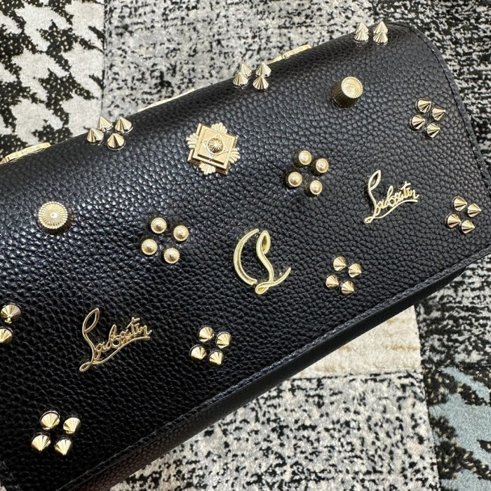 Leather bag ,5A ,size 23.5x6x14cm,with box,  B110-336