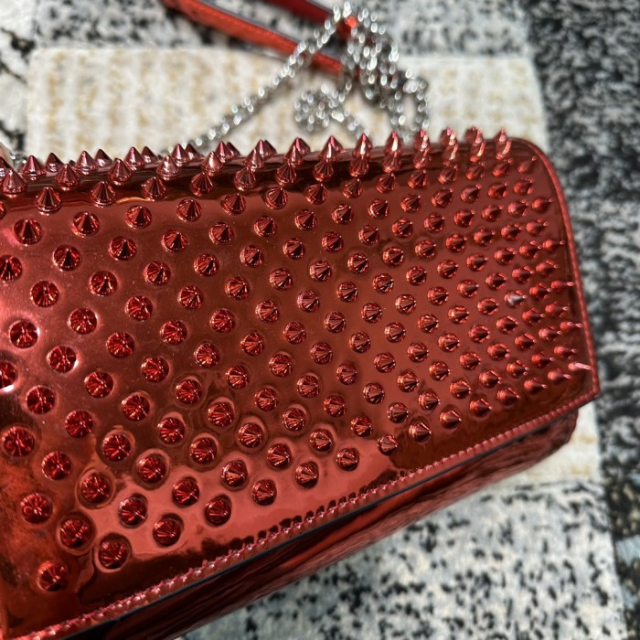 Leather bag ,5A ,size 23.5x6x14cm,with box,  B110-344