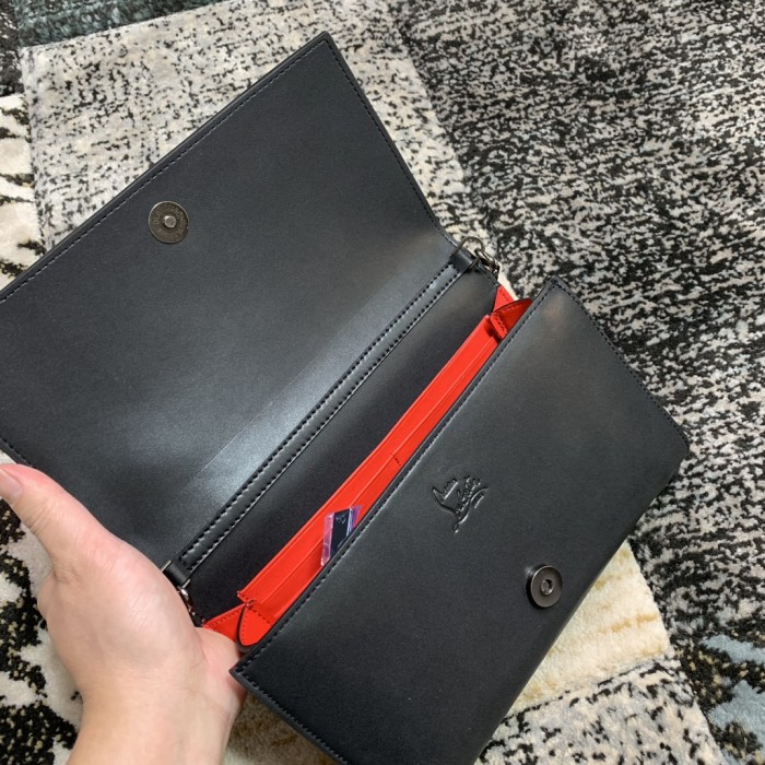 Leather bag ,5A ,size 23.5x6x14cm,with box,  B110-360