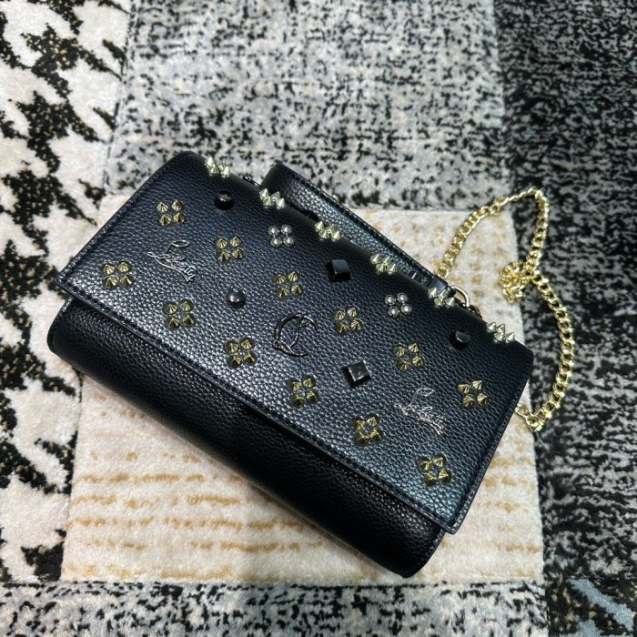 Leather bag ,5A ,size 23.5x6x14cm,with box,  B110-346