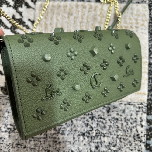 Leather bag ,5A ,size 23.5x6x14cm,with box,  B110-341
