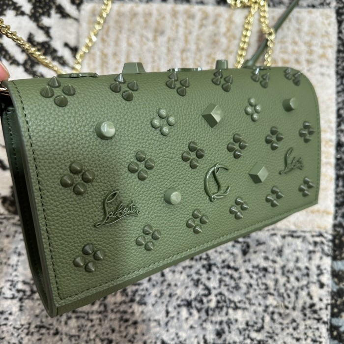 Leather bag ,5A ,size 23.5x6x14cm,with box,  B110-341