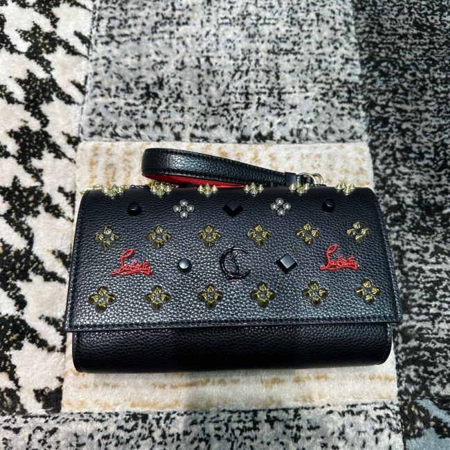 Leather bag ,5A ,size 23.5x6x14cm,with box,  B110-352