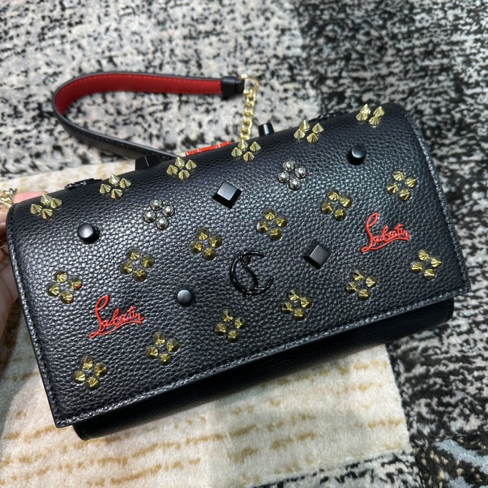 Leather bag ,5A ,size 23.5x6x14cm,with box,  B110-352
