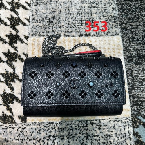 Leather bag ,5A ,size 23.5x6x14cm,with box,  B110-353