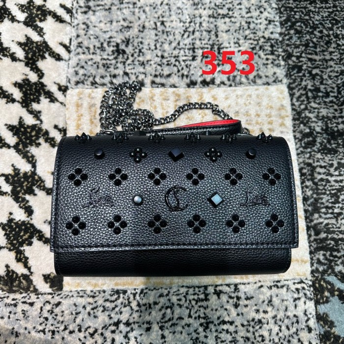 Leather bag ,5A ,size 23.5x6x14cm,with box,  B110-353